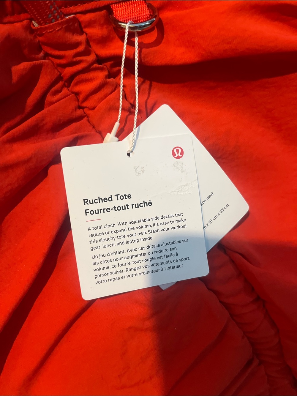 Lululemon Ruched Tote - Picture 4 of 8
